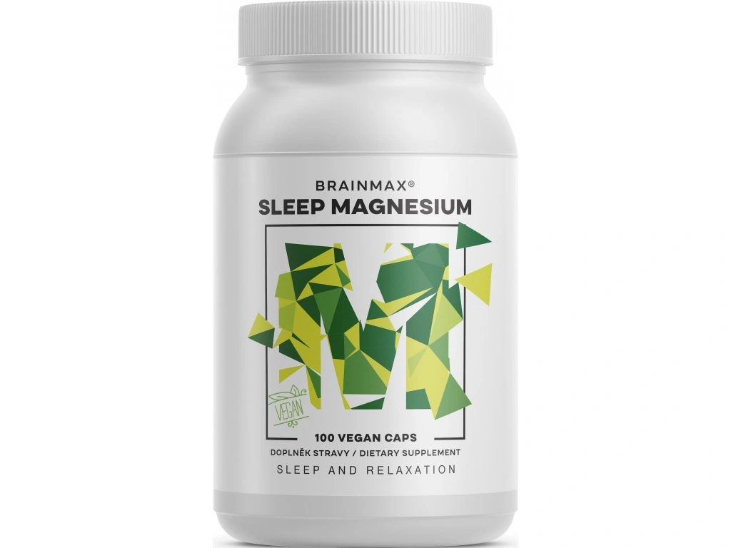 BrainMax Sleep Magnesium®, 320 mg, 100 kapslí