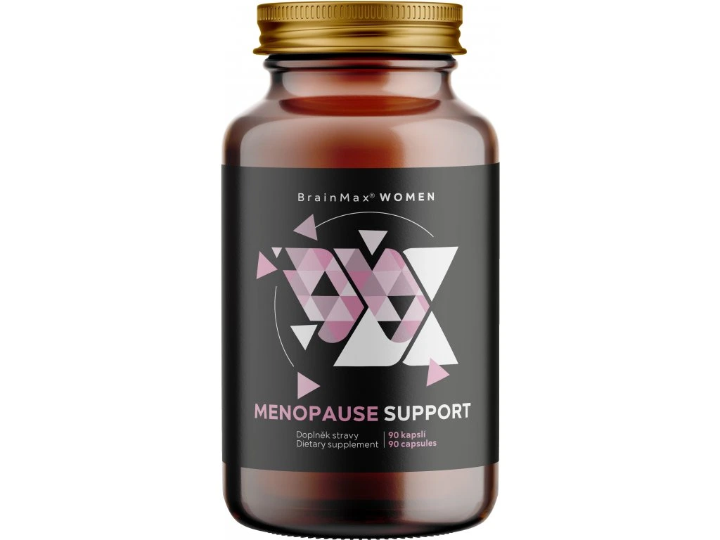 BrainMax Women Menopause Support, podpora při menopauze, 90 rostlinných kapslí