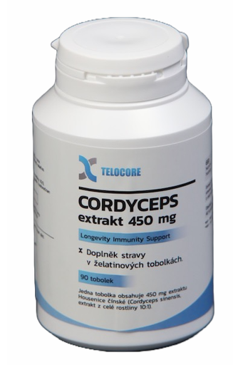 TELOCORE Cordyceps extract 450mg 90 cps
