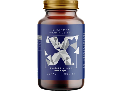 BrainMax Vitamin D3 &amp; K2, D3 5000 IU