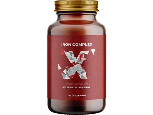 BrainMax Iron Complex, železo bisglycinát