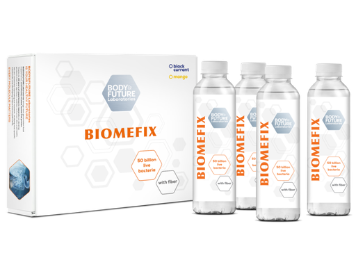 BODY&amp;FUTURE Laboratories BIOMEFIX 4-PACK příchuť ČERNÝ RYBÍZ