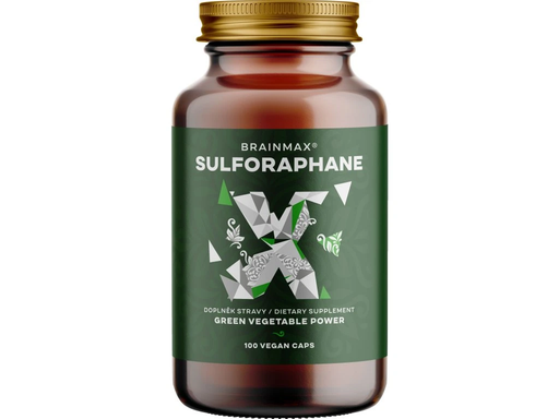 BrainMax Sulforaphane 35 mg, Sulforafan, 100 rostlinných kapslí